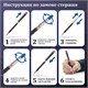 Ручка подарочная шариковая GALANT "ASTRON", корпус черный с золотом, детали золотистые, узел 0,7 мм, синяя, 143525 143525