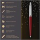 Ручка шариковая PARKER "Jotter Plastic CT", корпус красный, ежедневник А5 красный, пакет, 880897 880897