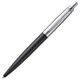 Ручка шариковая PARKER "Jotter XL", УТОЛЩЕННЫЙ корпус, черный матовый лак, детали из нержавеющей стали, синяя, 2068358 143157