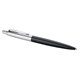 Ручка шариковая PARKER "Jotter XL", УТОЛЩЕННЫЙ корпус, черный матовый лак, детали из нержавеющей стали, синяя, 2068358 143157