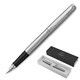 Ручка перьевая PARKER "Jotter Stainless Steel CT", корпус серебристый, детали хром, синяя, 2030946 142940