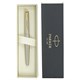 Ручка перьевая PARKER "Jotter Core Stainless Steel GT", ежедневник А5 черный, пакет, 880902 880902