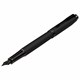 Ручка перьевая PARKER "IM Achromatic Black BT", черный матовый, нержавеющая сталь, синяя, 2127741 143767