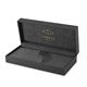 Ручка шариковая PARKER "Sonnet Core Matt Black GT", черный матовый лак, позолота, черная, 1931519 142359