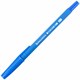 Ручка шариковая BRAUBERG "Capital blue", СИНЯЯ, корпус soft-touch голубой, узел 0,7 мм, линия письма 0,35 мм, 142493 142493