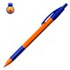 Ручка шариковая автоматическая с грипом ERICH KRAUSE "R-301 Orange", СИНЯЯ, узел 1,0 мм, линия письма 0,35 мм, 46762 143896