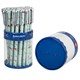 Ручка шариковая BRAUBERG SOFT TOUCH STICK "FLAMINGO", СИНЯЯ, мягкое покрытие, узел 0,7 мм, 143705 143705