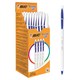 Ручка шариковая BIC "Cristal UP", СИНЯЯ, корпус белый, узел 1,2 мм, линия письма 0,35 мм, 949879 142916