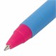 Ручка шариковая масляная автоматическая BRAUBERG "Delta Mix", СИНЯЯ, корпус soft-touch ассорти, узел 0,7 мм, линия письма 0,35 мм, 143340, OBPR366 143340