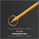 Ручки шариковые BIC "Orange Original", НАБОР 4 ЦВЕТА, узел 0,8 мм, линия 0,3 мм, пакет, 8308541 140966