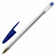Ручка шариковая STAFF "Basic Budget BP-04", синяя, ВЫГОДНАЯ УПАКОВКА, КОМПЛЕКТ 50 штук, 880779 880779