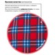 Рюкзак BRAUBERG СИТИ-ФОРМАТ универсальный, "Scottish cell", разноцветный, 41х32х14 см, 228861 228861