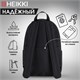 Рюкзак HEIKKI POSITIVE (ХЕЙКИ) универсальный, карман-антивор, Black, 42х28х14 см, 272551 272551