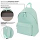 Рюкзак BRAUBERG CELEBRITY универсальный, экокожа, бирюзовый, 41х32х14 см, 227101 227101