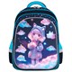 Рюкзак BRAUBERG KIDS FLOSSY, 2 отделения, 3 кармана, "Sky girl", 3D-панель, 40х28х18 см, 273179 273179