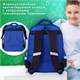 Рюкзак BRAUBERG KIDS FLOSSY, 2 отделения, 3 кармана, "Soccer Club", 3D-панель, 40х28х18 см, 273181 273181