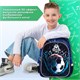Рюкзак BRAUBERG KIDS FLOSSY, 2 отделения, 3 кармана, "Soccer Club", 3D-панель, 40х28х18 см, 273181 273181