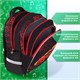 Рюкзак BRAUBERG KIDS MIND с пеналом в комплекте, 2 отделения, "Fiery Road", 40х28х18 см, 273177 273177
