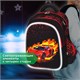 Рюкзак BRAUBERG KIDS MIND с пеналом в комплекте, 2 отделения, "Fiery Road", 40х28х18 см, 273177 273177