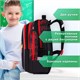 Рюкзак BRAUBERG KIDS MIND с пеналом в комплекте, 2 отделения, "Fiery Road", 40х28х18 см, 273177 273177