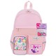 Рюкзак BRAUBERG PASTEL с термонашивками в комплекте, "Anime kitten", персиковый, 40х29х14 см, 272065 272065