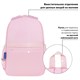 Рюкзак BRAUBERG PASTEL с термонашивками в комплекте, "Anime kitten", персиковый, 40х29х14 см, 272065 272065