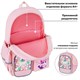 Рюкзак BRAUBERG PASTEL с термонашивками в комплекте, "Anime kitten", персиковый, 40х29х14 см, 272065 272065