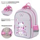 Рюкзак BRAUBERG FAVOUR, 2 отделения, 3 кармана, "Fluffy kittens", 40х29х15 см, 271417 271417