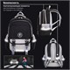 Рюкзак BRAUBERG SNAP, 2 отделения, 3 кармана, "Original black", 39х28х16 см, 272066 272066