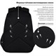 Рюкзак BRAUBERG INTENT, 2 отделения, 4 кармана, "Dark side", 39х27х14 см, 273112 273112