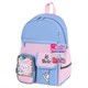 Рюкзак BRAUBERG PASTEL с термонашивками в комплекте, "Friendly bunnies", голубой, 40х29х14 см, 271423 271423
