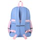 Рюкзак BRAUBERG PASTEL с термонашивками в комплекте, "Friendly bunnies", голубой, 40х29х14 см, 271423 271423