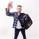 Рюкзак BRAUBERG SOFT, 2 отделения, 3 кармана, "Don't be afraid", СВЕТЯЩИЙСЯ, 40х31х15 см, 271364 271364