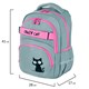 Рюкзак BRAUBERG MOTION, 2 отделения, 3 кармана, "Crazy cat", 41х28х17 см, 273115 273115