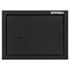 Сейф мебельный BRABIX "SF-230KL", 230х310х250 мм, ключевой замок, черный, 291146, S103BR211514 291146