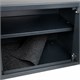 Сейф мебельный DASWERK SC-300EL (300х380х300 мм), электронный замок, графит, 291346 291346