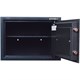 Сейф BRABIX "КМ-310", 310х430х375 мм, 20 кг, ключевой замок + полка, крепление к стене, 291166 291166