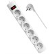 Сетевой фильтр DEFENDER DFS 155, 6 розеток, 5 м, белый, 99493 513816