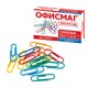 Скрепки ОФИСМАГ, 28 мм, цветные, 100 шт., в картонной коробке, Россия, 225210 225210