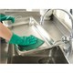Перчатки МНОГОРАЗОВЫЕ нитриловые VILEDA универсальные, антиаллергенные, размер L (большой), зеленые, вес 66 г, 100802 602158