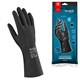 Перчатки неопреновые MANIPULA ХИМОПРЕН, хлопчатобумажное напыление, К80/Щ50, размер 8-8,5 (M), черные, CG-973 608573