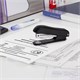 степлeр №10 STAFF "Profit", до 12 листов, с антистеплeром, черный, 228737 228737