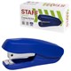 степлeр №24/6, 26/6 STAFF "EVERYDAY", до 20 листов, синий, 228740 228740