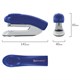 степлeр №24/6, 26/6 BRAUBERG "Original", до 25 листов, синий, 222534 222534