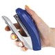 степлeр №24/6, 26/6 BRAUBERG "Original", до 25 листов, синий, 222534 222534