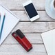 степлeр №24/6, 26/6 металлический BRAUBERG "Office", до 30 листов, красный, 228613 228613