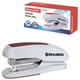 степлeр №24/6, 26/6 BRAUBERG "Extra", до 30 листов, серо-красный, 229088 229088