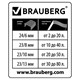 степлeр МОЩНЫЙ №24/6-23/13 BRAUBERG "Heavy duty MX", до 80 листов, черный, 222563 222563