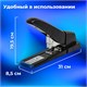 степлeр МОЩНЫЙ до 140 листов BRAUBERG "Heavy Duty Extra", Скoбы № 24/6-23/17, 270553 270553