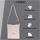 Сумка шоппер HEIKKI VELVET (ХЕЙКИ), вельвет, карманы, 35х32 см, бежевый, 272438 272438